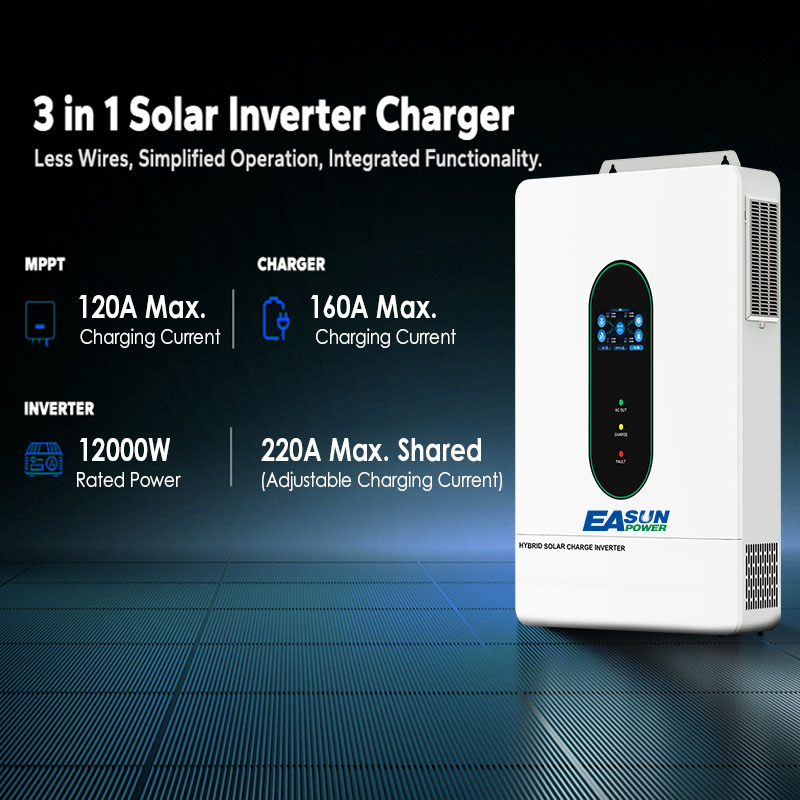 Inversor Solar Híbrido EASUN U - Grid Tie Inverter Limiter 2000W reseña y precio